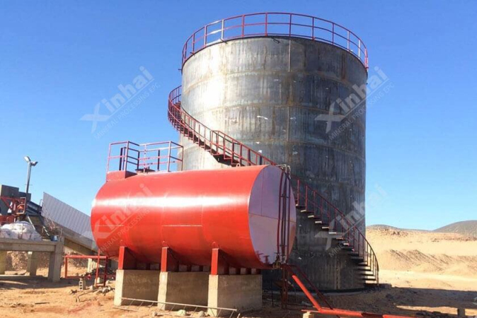 Sudan 700t/d Rock Gold Mineral Processing Plant