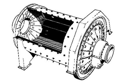 dry rod mill