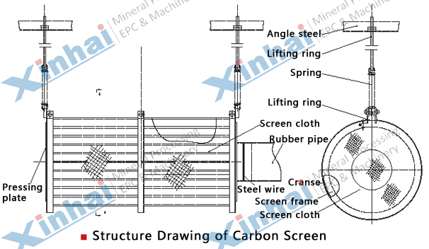 Carbon-screen-structure